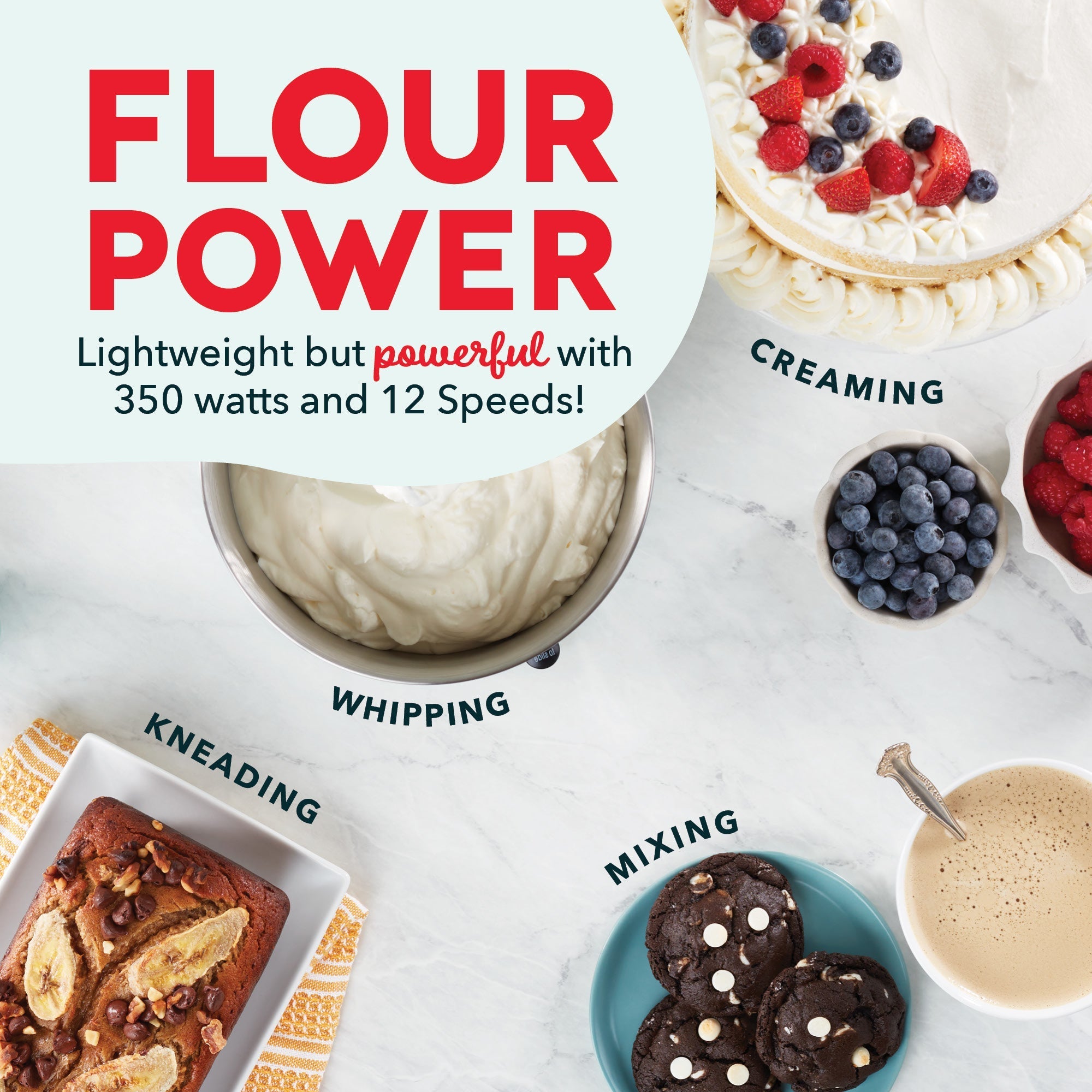 3.5 Qt Tilt Head Stand Mixer