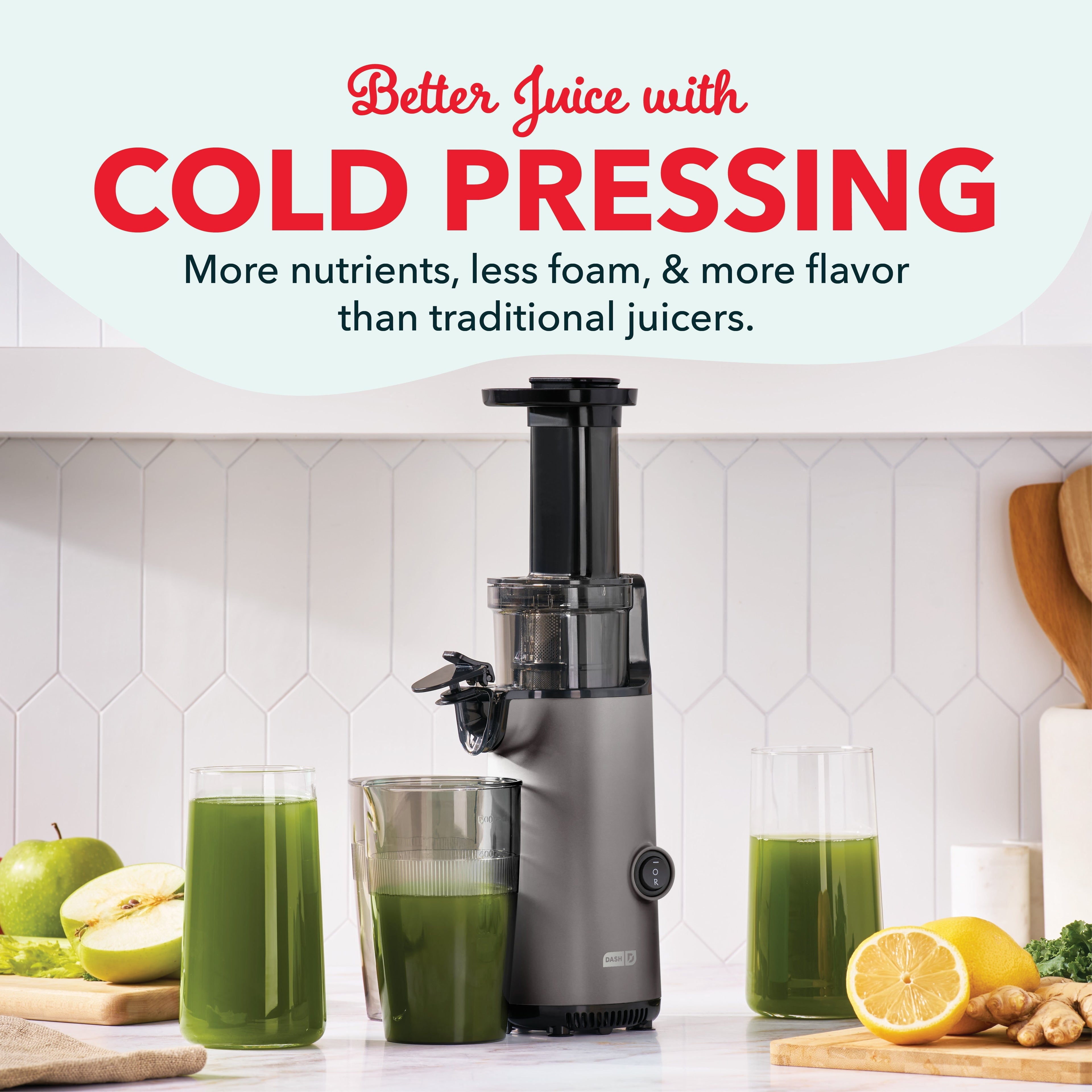 Compact Cold Press Power Juicer